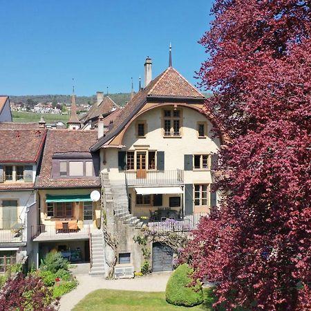 Auvernier Magnifique Maison Vigneronne Avec Grand Jardin 빌라 외부 사진