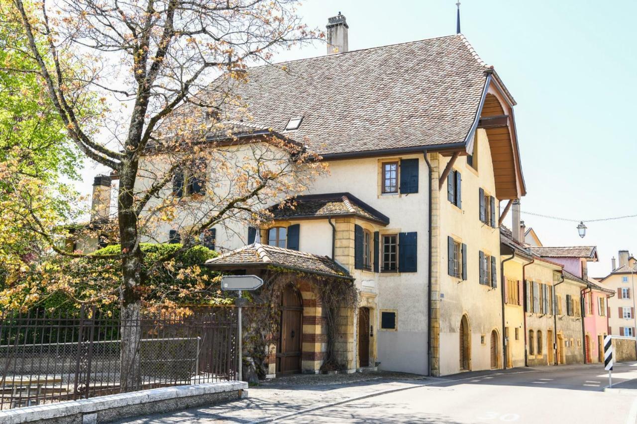 Auvernier Magnifique Maison Vigneronne Avec Grand Jardin 빌라 외부 사진